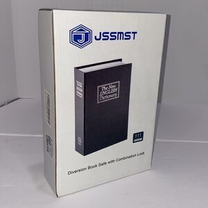 JSSMST Diversion Book Safe With Combination Lock The New English Dictionary NIB